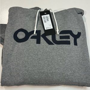 NWT Men’s Oakley B1B PO HOODIE Athletic Heather Grey - L